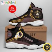 NFL Washington Redskins Custom Name Air Jordan 13 Shoes V1