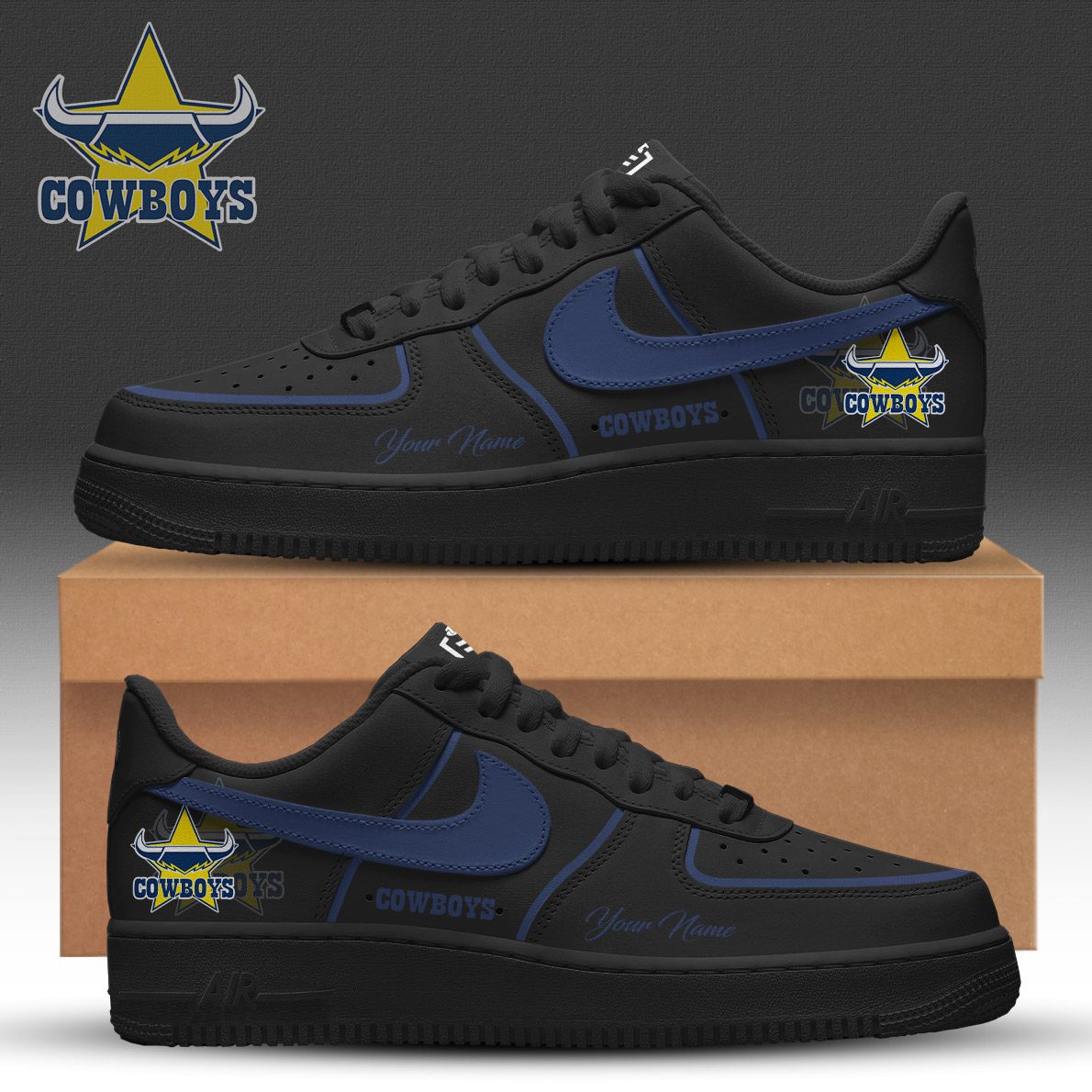 NQ Cowboys Limited Editions Air Force 1 NQ Cowboys Limited Editions Air Force 1