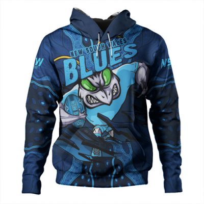 New South Wales Blues Hoodie Blue Venom NSW Strikeforce