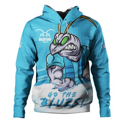 New South Wales Blues Hoodie NSW Blues Word Cloud Style
