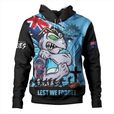 New South Wales Blues Hoodie Fearless ANZAC Defender