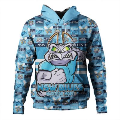 New South Wales Blues Hoodie Champion?s Pride Comic Style