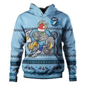 New South Wales Cockroaches Christmas Custom Hoodie - Ugly Xmas And Aboriginal Patterns For Die Hard Fan Hoodie