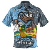 New South Wales Cockroaches Custom Polo Shirt - Australian Big Things Polo Shirt
