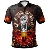Naidoc Week Polo Shirt - Custom Naidoc Family Aboriginal Inspired Dot Art Polo Shirt