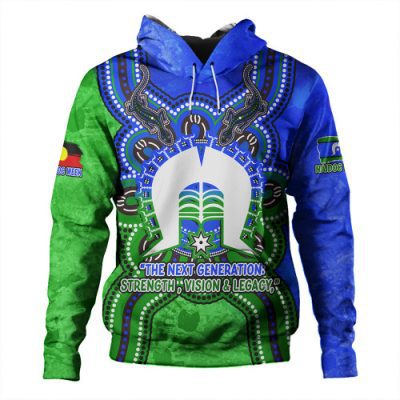 Indigenous Australian Aboriginal Hoodie Dhari Dreams NAIDOC Edition