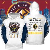 NBA Denver Nuggets Signature 2023 Champions Pullover Hoodie