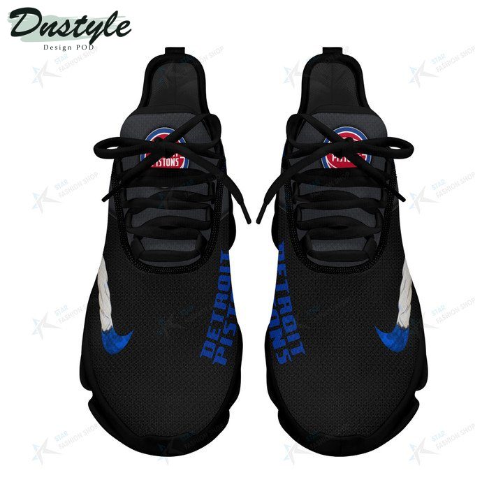NBA Detroit Pistons Black Blue Max Soul Shoes NBA Detroit Pistons Black Blue Max Soul Shoes