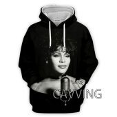 Whitney Houston Black Pullover Hoodie