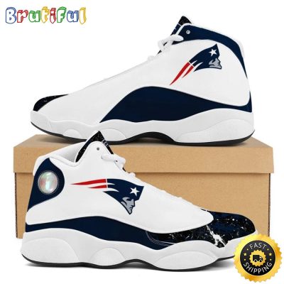 New England Patriots Nfl Air Jordan 13 Shoes