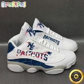 New England Patriots Nfl Ver 1 Air Jordan 13 Sneaker