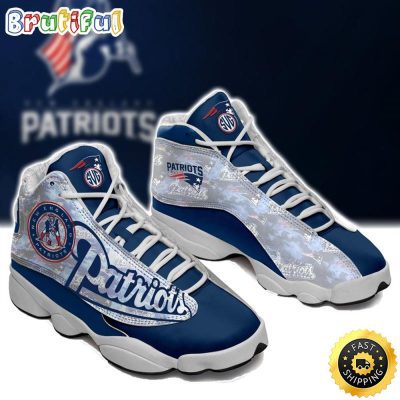New England Patriots Nfl Ver 2 Air Jordan 13 Sneaker