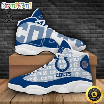 Nfl Indianapolis Colts Air Jordan 13 Shoes 2