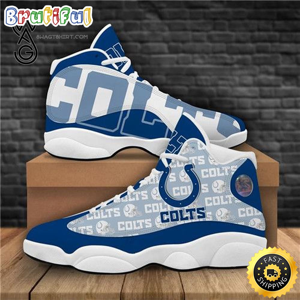 Nfl Indianapolis Colts Air Jordan 13 Shoes 2 Nfl Indianapolis Colts Air Jordan 13 Shoes 2