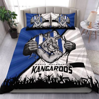 North Melbourne Bedding Set Breaking Through Fan Design