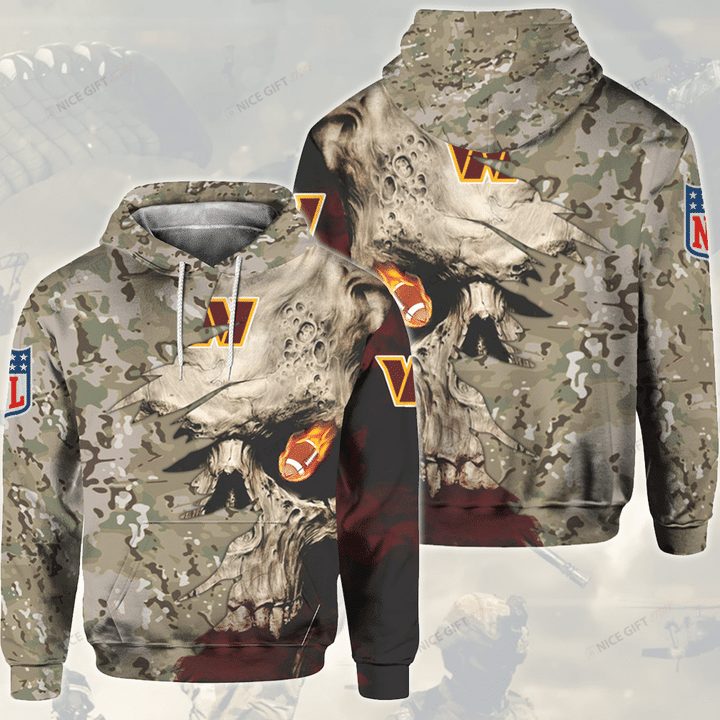 NFL Washington Commanders Camouflage Edition Pullover Hoodie NFL Washington Commanders Camouflage Edition Pullover Hoodie