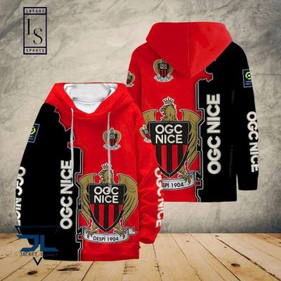OGC Nice Red Black Pullover Hoodie