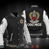 OGC Nice Black White Baseball Jacket