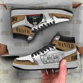 One Piece Brook Wanted Air Jordan 1 High Sneakers Mockup 3.jpg - demo10