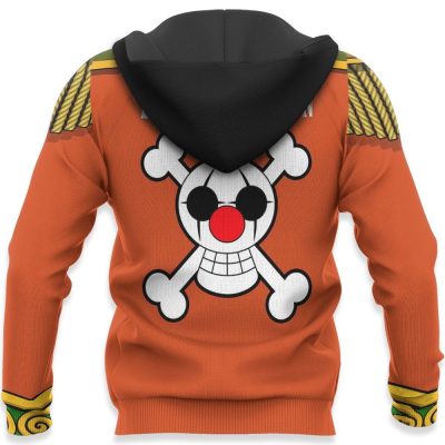 ONE PIECE Buggy Cosplay Custume Pullover Hoodie
