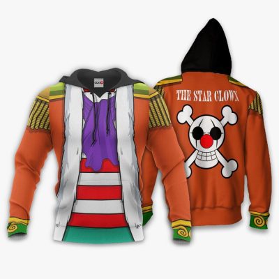 ONE PIECE Buggy Cosplay Custume Pullover Hoodie