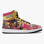 One Piece Gol D Roger Air Jordan 1 High Sneakers V1 Mockup 1.jpg - demo10