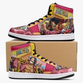 ONE PIECE Gol D Roger Air Jordan 1 High Sneakers V1