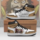 ONE PIECE Gol D Roger Wanted Air Jordan 1 High Sneakers