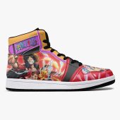 One Piece Monkey D Luffy Armament Haki Ryuo Air Jordan 1 High Sneakers Mockup 1.jpg - demo10