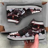 One Piece Monkey D Luffy Gear 4 Air Jordan 1 High Sneakers Mockup 3.jpg - demo10