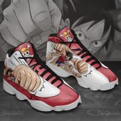 One Piece Monkey D Luffy Gomu Gomu Air Jordan 13 Shoes Mockup 1.jpg - demo10
