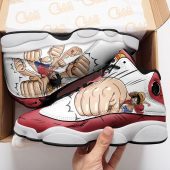 One Piece Monkey D Luffy Gomu Gomu Air Jordan 13 Shoes Mockup 3.jpg - demo10