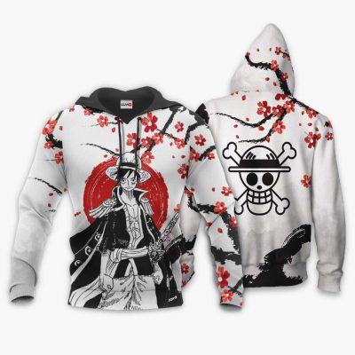 ONE PIECE Monkey D Luffy Japanese Style Pullover Hoodie