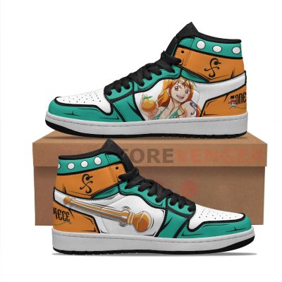 ONE PIECE Nami Air Jordan 1 High Sneakers V1