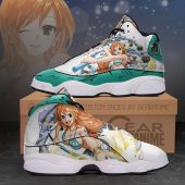 ONE PIECE Nami Air Jordan 13 Shoes V1