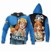 One Piece Nami Blue Pullover Hoodie Mockup.jpeg - demo10