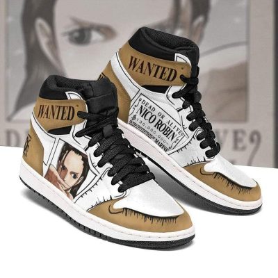 ONE PIECE Nico Robin Wanted Air Jordan 1 High Sneakers