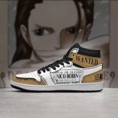 One Piece Nico Robin Wanted Air Jordan 1 High Sneakers Mockup 2.jpg - demo10