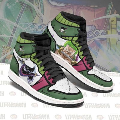 ONE PIECE Roronoa Zoro Air Jordan 1 High Sneakers V1
