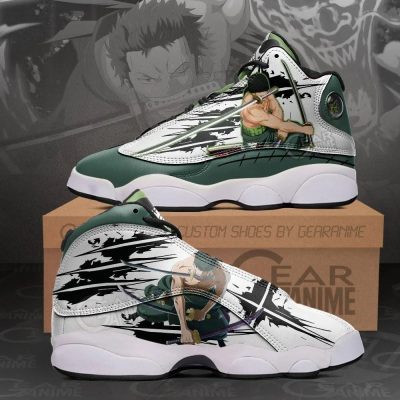 ONE PIECE Roronoa Zoro Air Jordan 13 Shoes V1