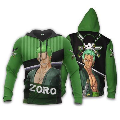 ONE PIECE Roronoa Zoro Pullover Hoodie V2