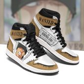 One Piece Roronoa Zoro Wanted Air Jordan 1 High Sneakers Mockup 1.jpg - demo10