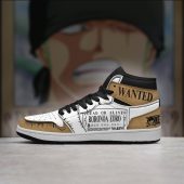 One Piece Roronoa Zoro Wanted Air Jordan 1 High Sneakers Mockup 2.jpg - demo10
