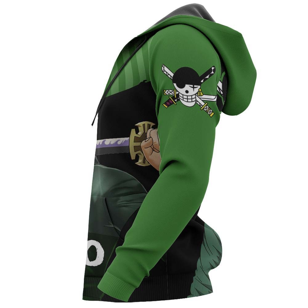 ONE PIECE Roronoa Zoro Pullover Hoodie V2 ONE PIECE Roronoa Zoro Pullover Hoodie V2