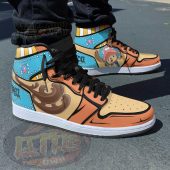 One Piece Tony Tony Chopper Air Jordan 1 High Sneakers V1 Mockup 3.jpg - demo10
