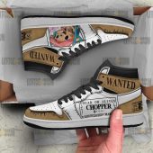 One Piece Tony Tony Chopper Wanted Air Jordan 1 High Sneakers Mockup 3.jpg - demo10