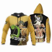 ONE PIECE Usopp Yellow Pullover Hoodie