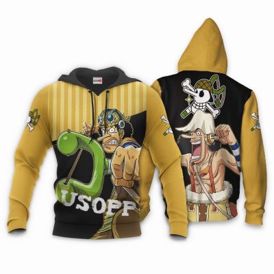 ONE PIECE Usopp Yellow Pullover Hoodie