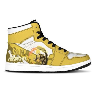 ONE PIECE Vinsmoke Sanji Black Leg Air Jordan 1 High Sneakers
