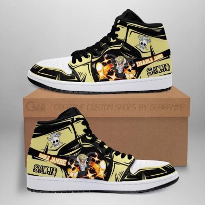 ONE PIECE Vinsmoke Sanji Diable Jambe Air Jordan 1 High Sneakers